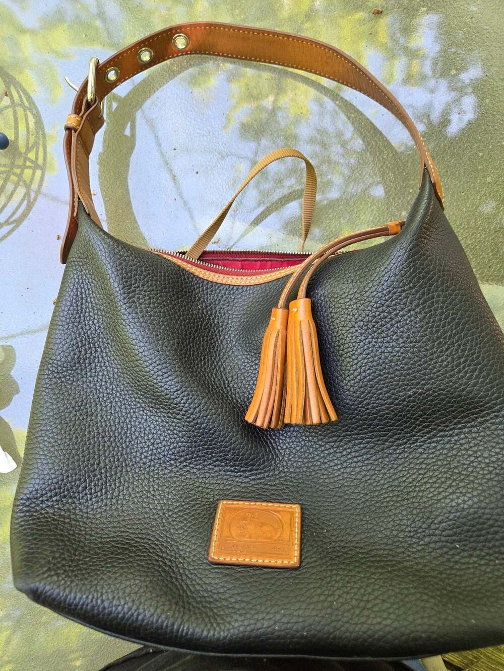 Dooney & Bourke Pebble Grain Leather Paige Sac Hobo Bag